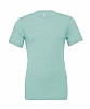 Camiseta Jaspeada Triblend Bella - Color Dusty Blue Triblend